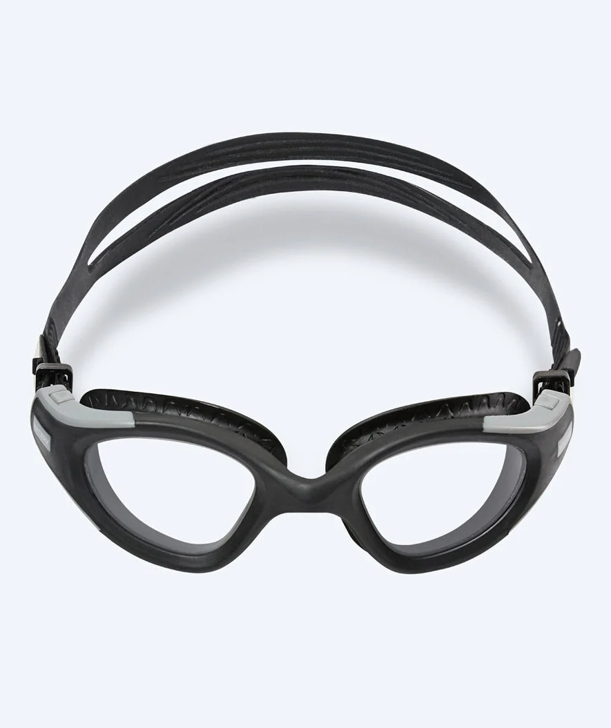 Watery training swimming goggles - Kelvin Active - Black/clear - Image 2