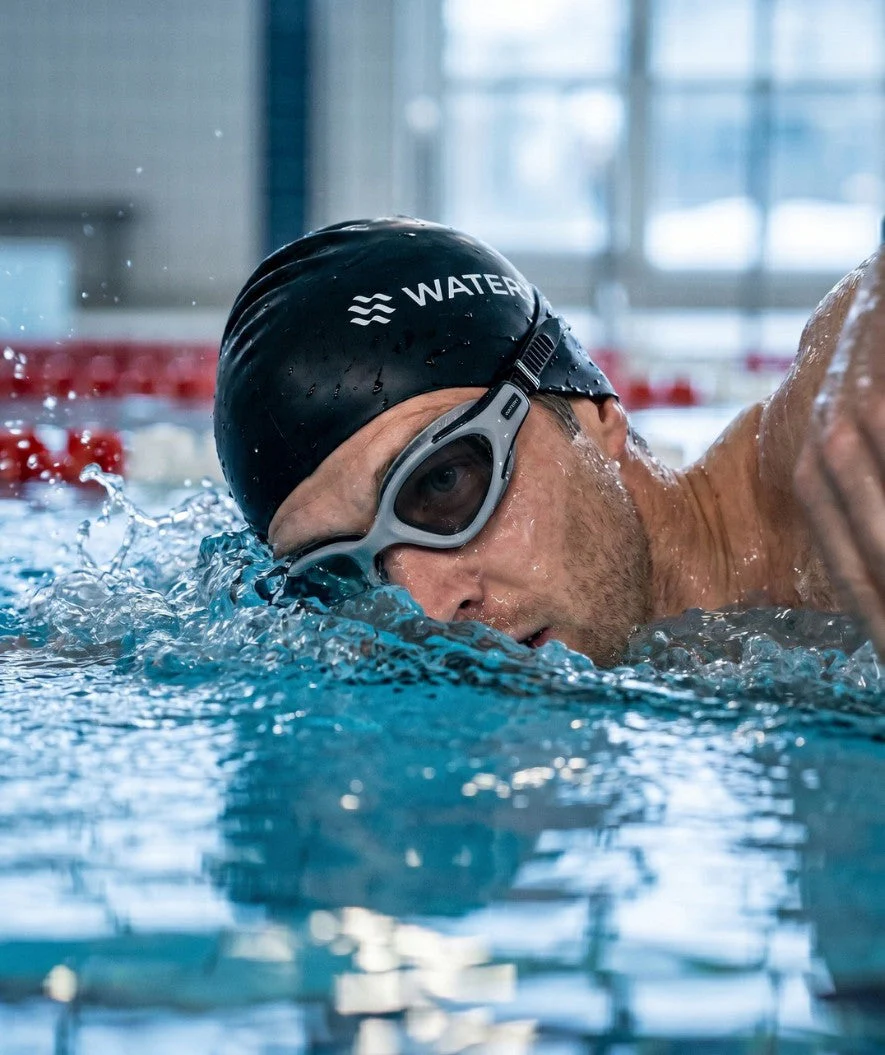Watery training swimming goggles - Kelvin Active - Grey (Smoke lens) - Image 5
