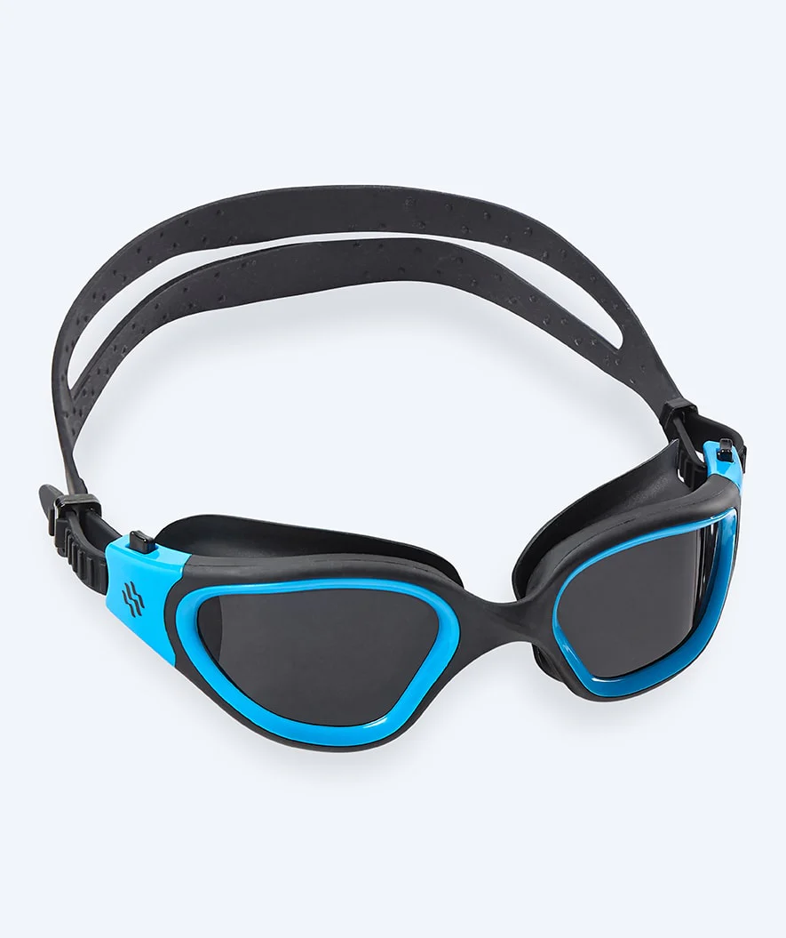 Watery training swimming goggles - Raven Active - Black/blue 1.0
