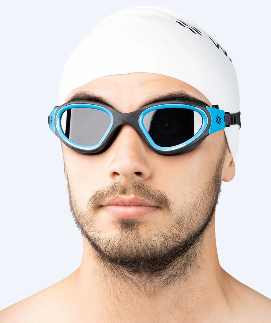Watery training swimming goggles - Raven Active - Black/blue 1.0 - Image 11