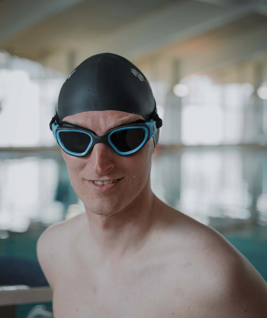 Watery training swimming goggles - Raven Active - Black/blue 1.0 - Image 16