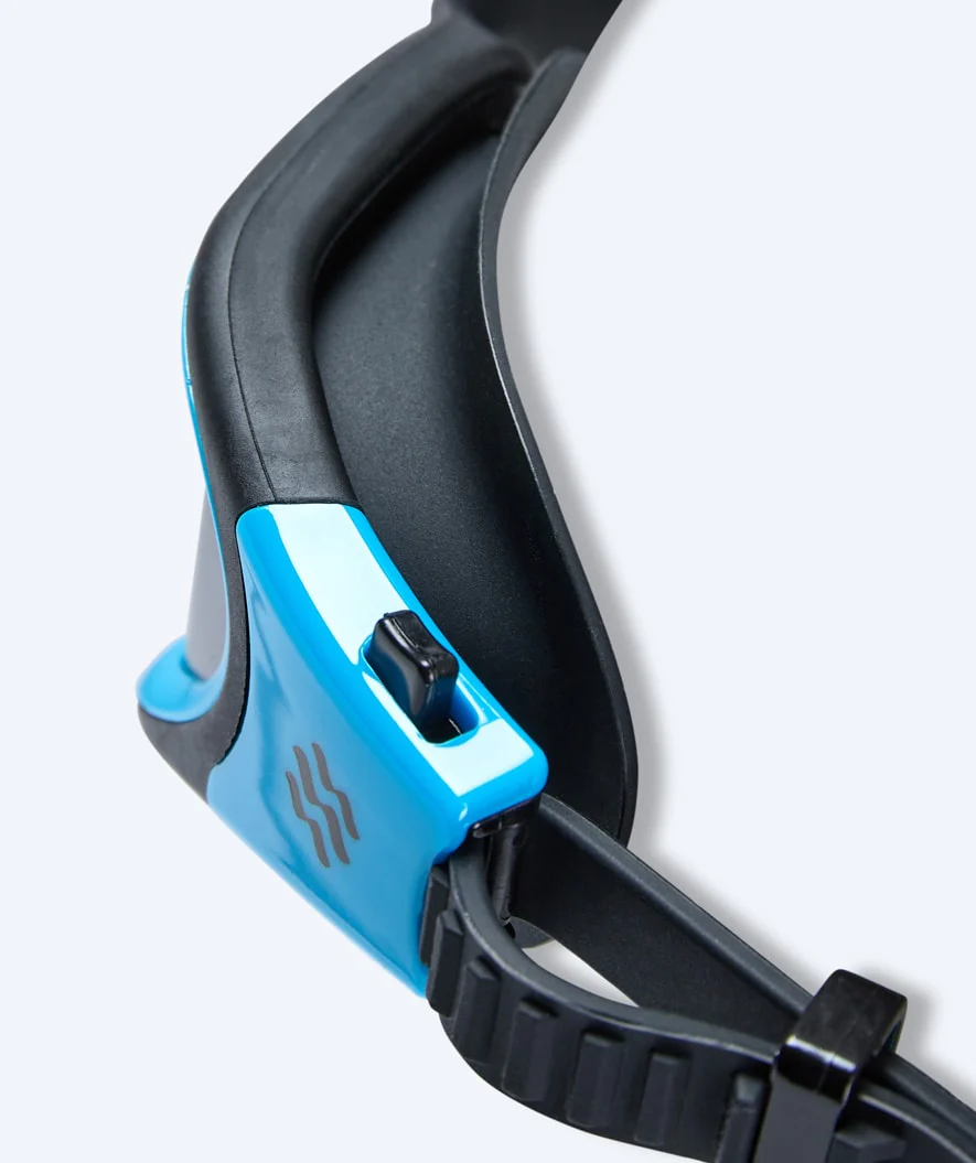 Watery training swimming goggles - Raven Active - Black/blue 1.0 - Image 5