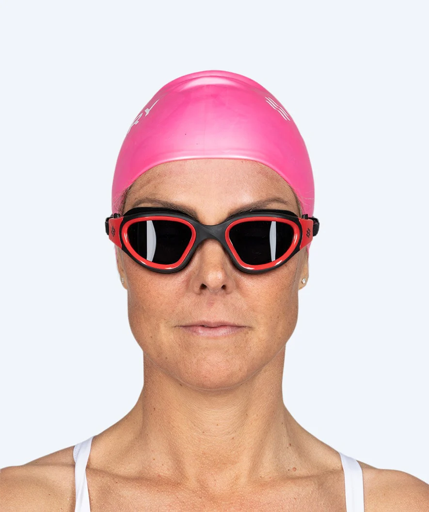 Watery training swimming goggles - Raven Active - Black/red 1.0 - Image 14