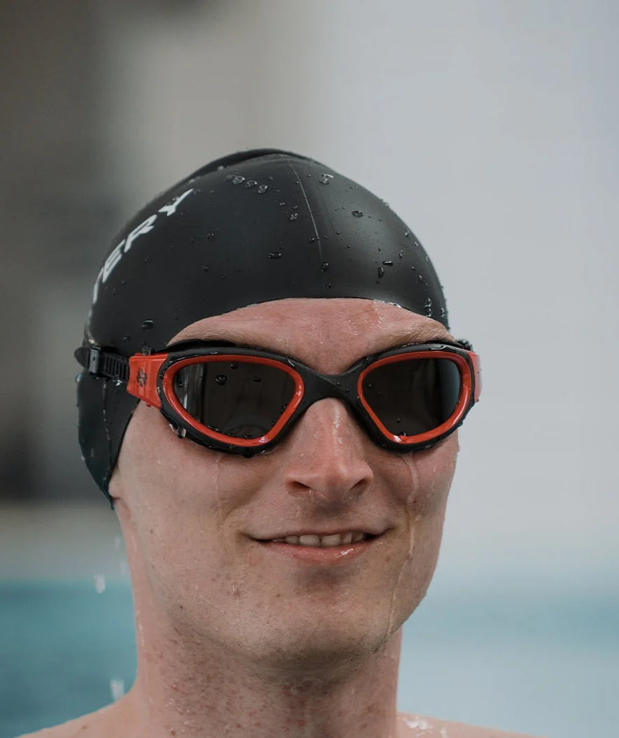 Watery training swimming goggles - Raven Active - Black/red 1.0 - Image 8