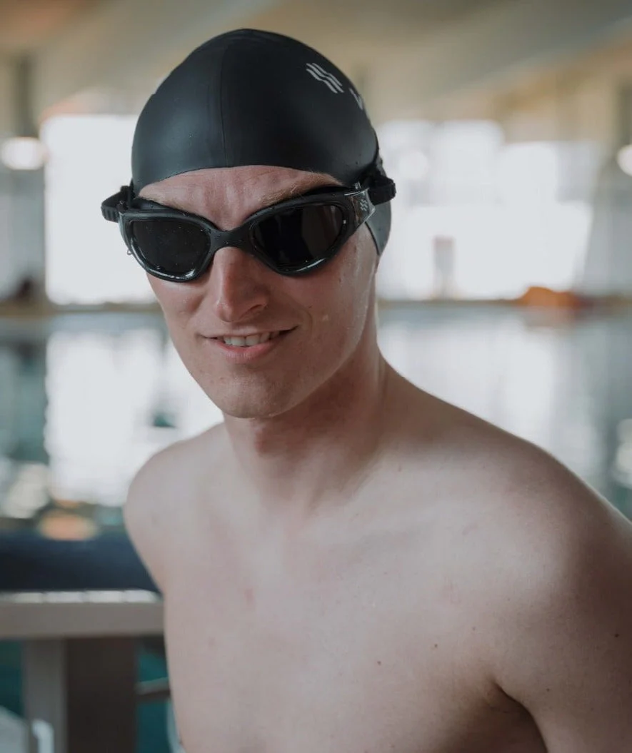Watery training swimming goggles - Raven Active - Black (Smoke lens) - Image 17