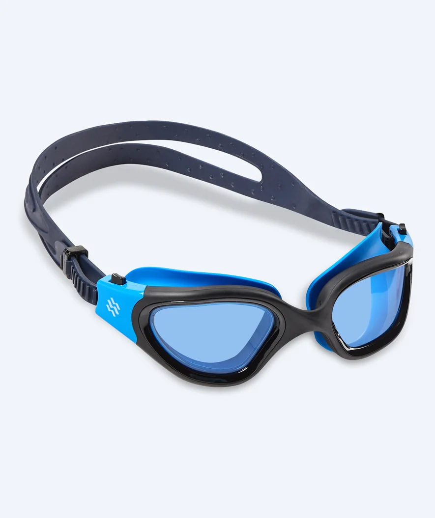 Watery training swimming goggles - Raven Active - Blue/light blue