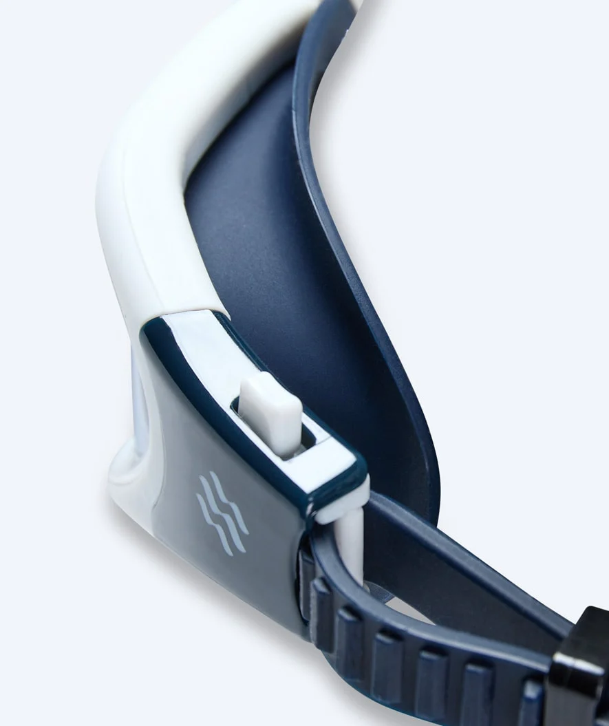 Watery training swimming goggles - Raven Mirror - Dark blue/silver - Image 7
