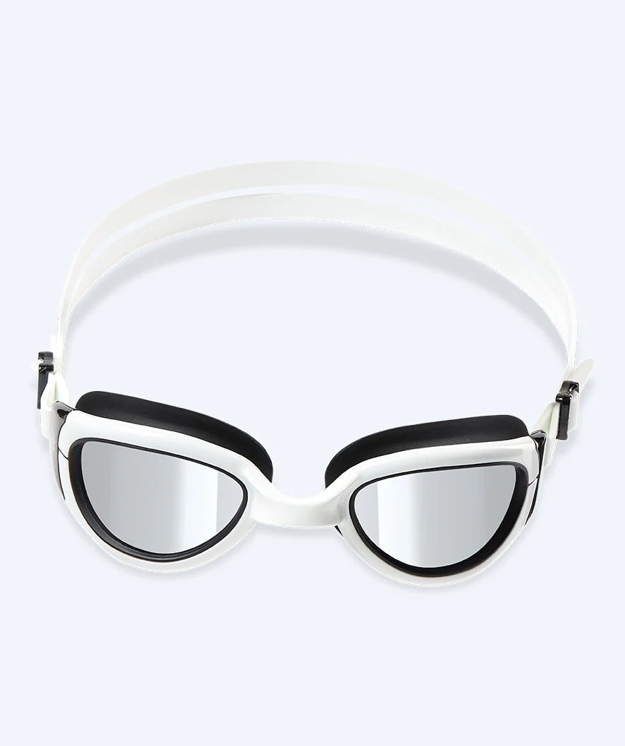 Watery training swimming goggles - Wade Mirror - Black/silver - Image 2