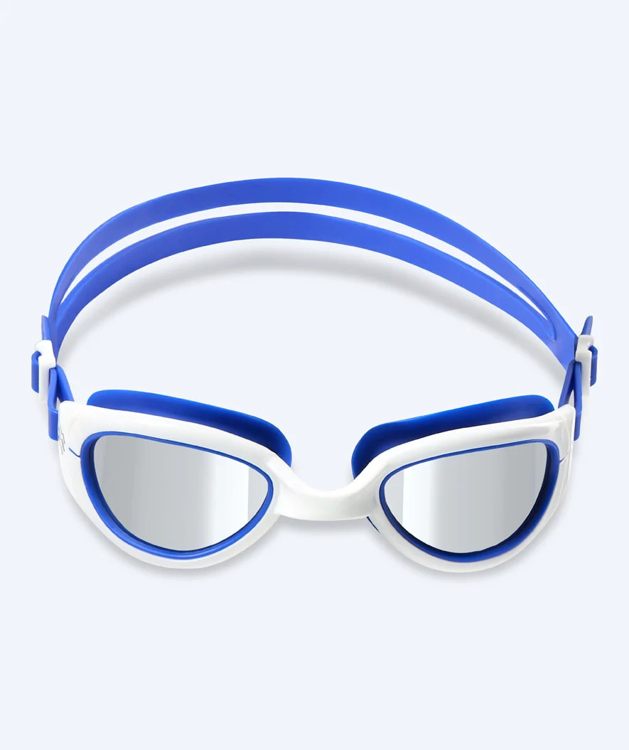 Watery training swimming goggles - Wade Mirror - Blue/silver - Image 2