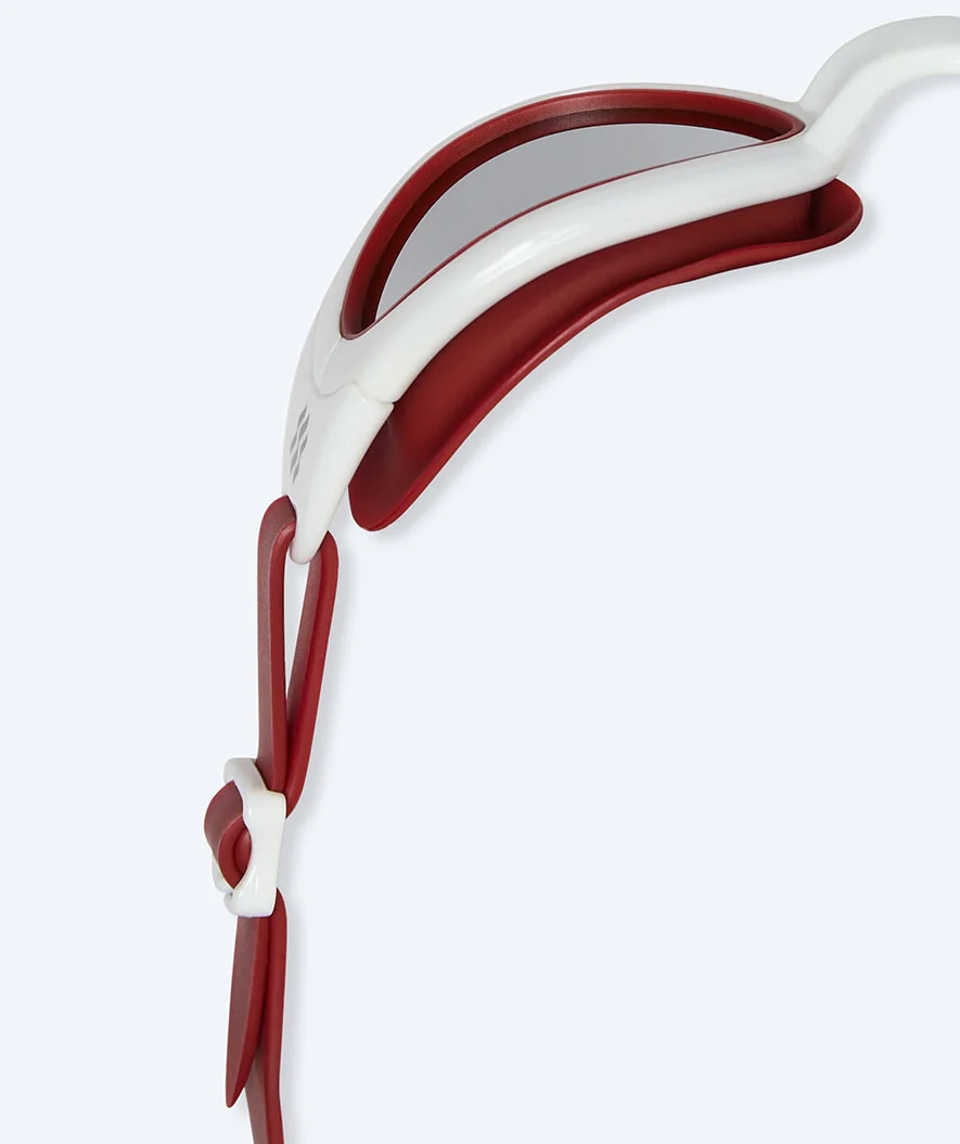 Watery training swimming goggles - Wade Mirror - Red/silver - Image 5