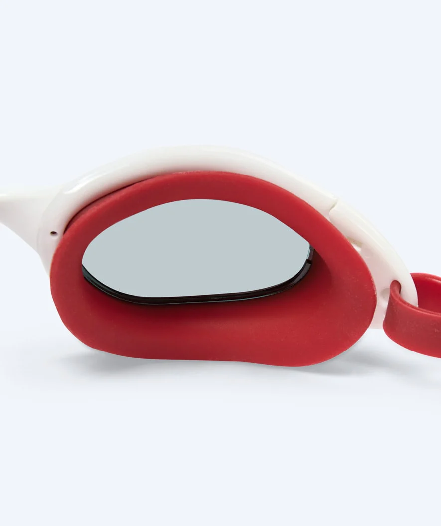 Watery training swimming goggles - Wade Mirror - Red/silver - Image 6