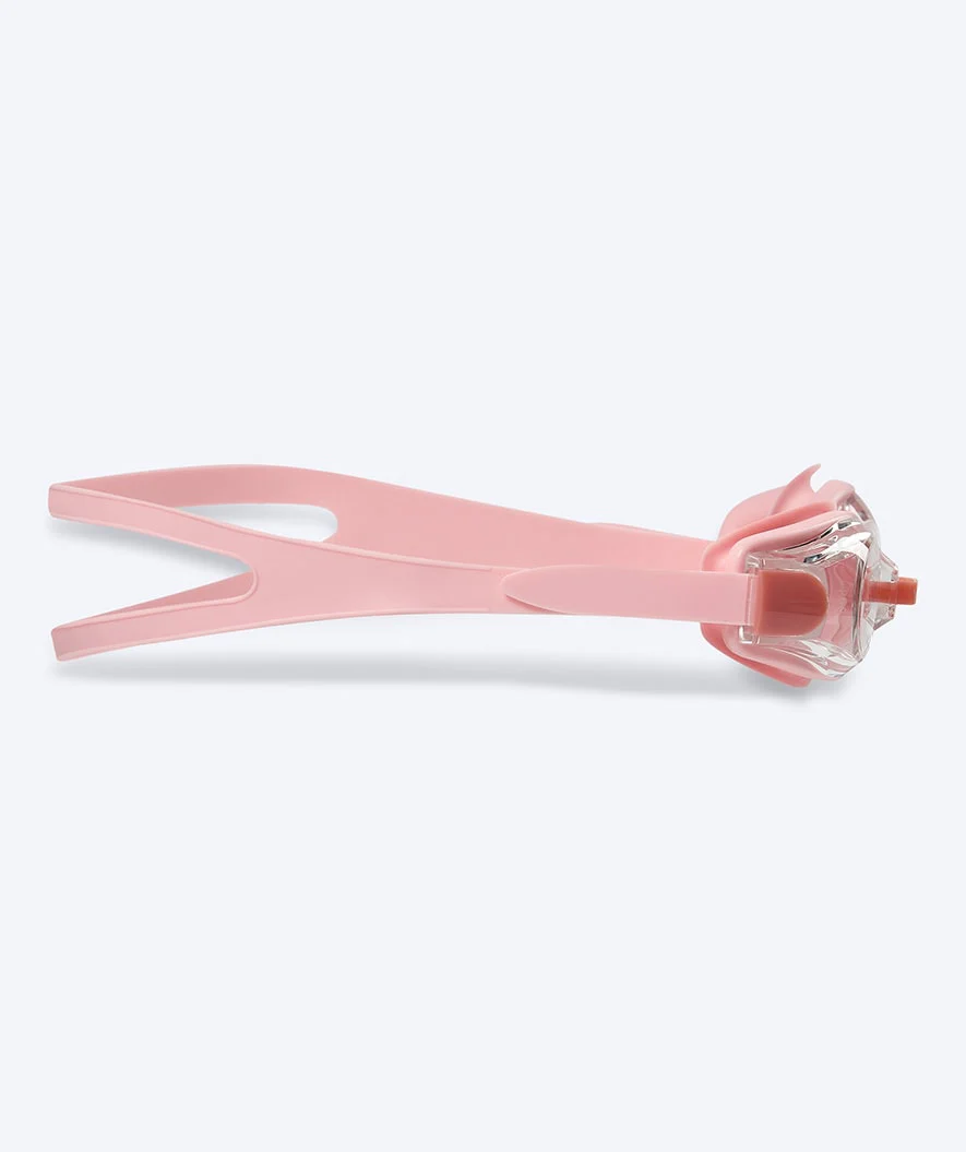 Watery nearsighted swimming goggles with prescription for adults - (-2.0) – (-5.0) - Naida - Pink - Image 3