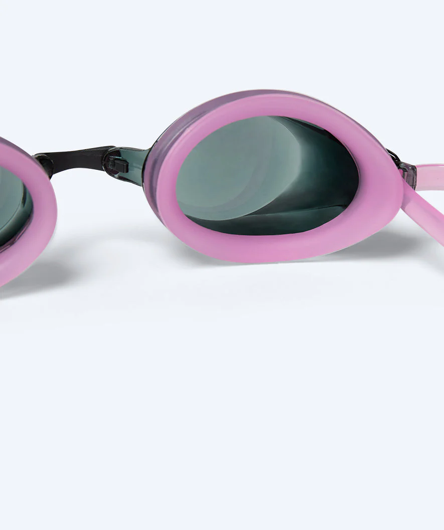 Watery nearsighted swimming goggles with prescription for adults - (-1.5) – (-8.0) - Catch - Pink (Smoke lens) - Image 4