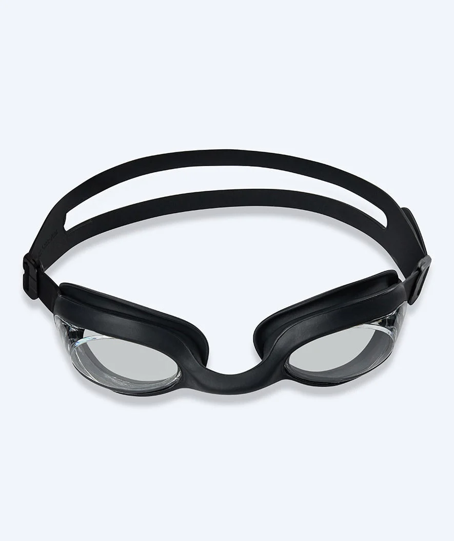 Watery nearsighted swimming goggles with prescription for adults - (-1.5) – (-8.0) - Matira - Black - Image 2
