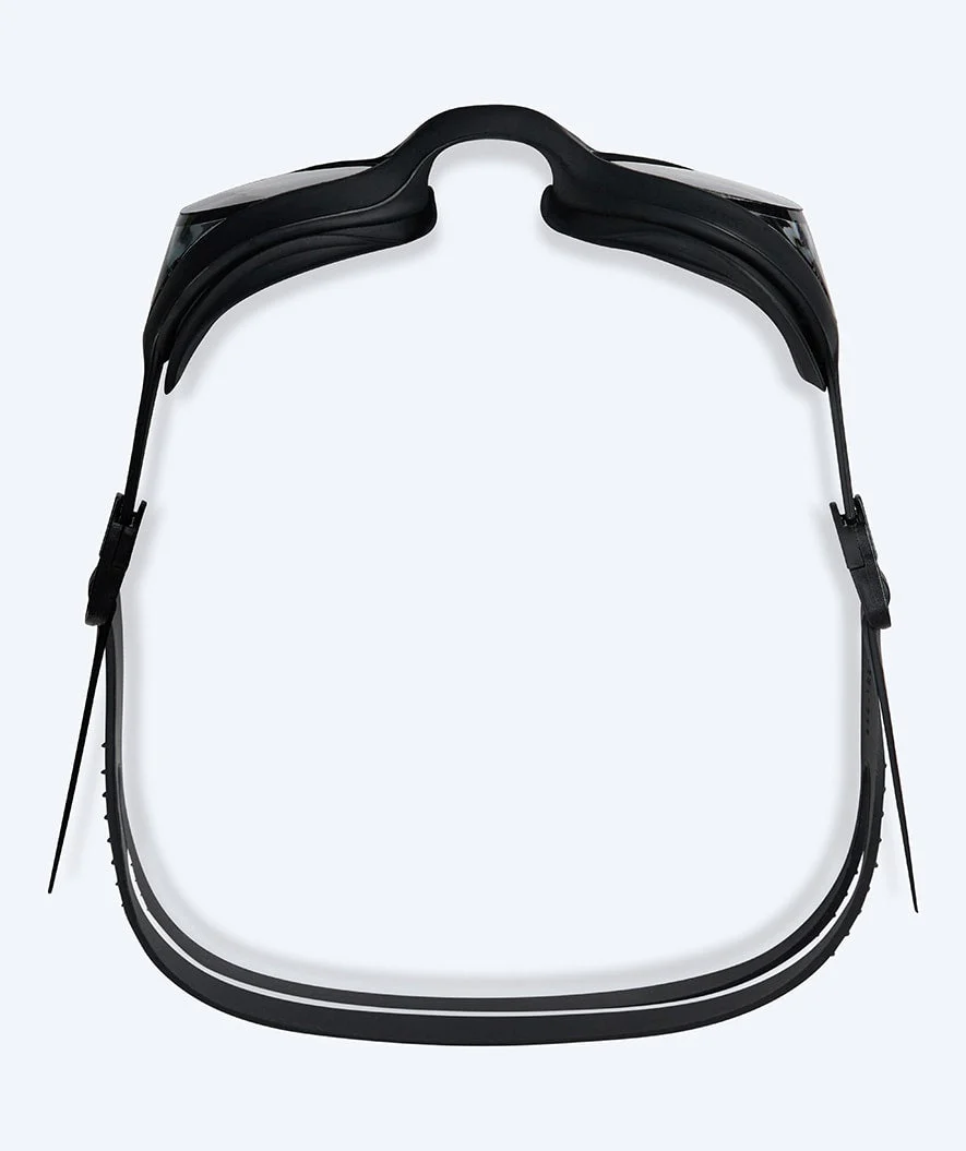 Watery nearsighted swimming goggles with prescription for adults - (-1.5) – (-8.0) - Matira - Black (Smoke lens) - Image 3