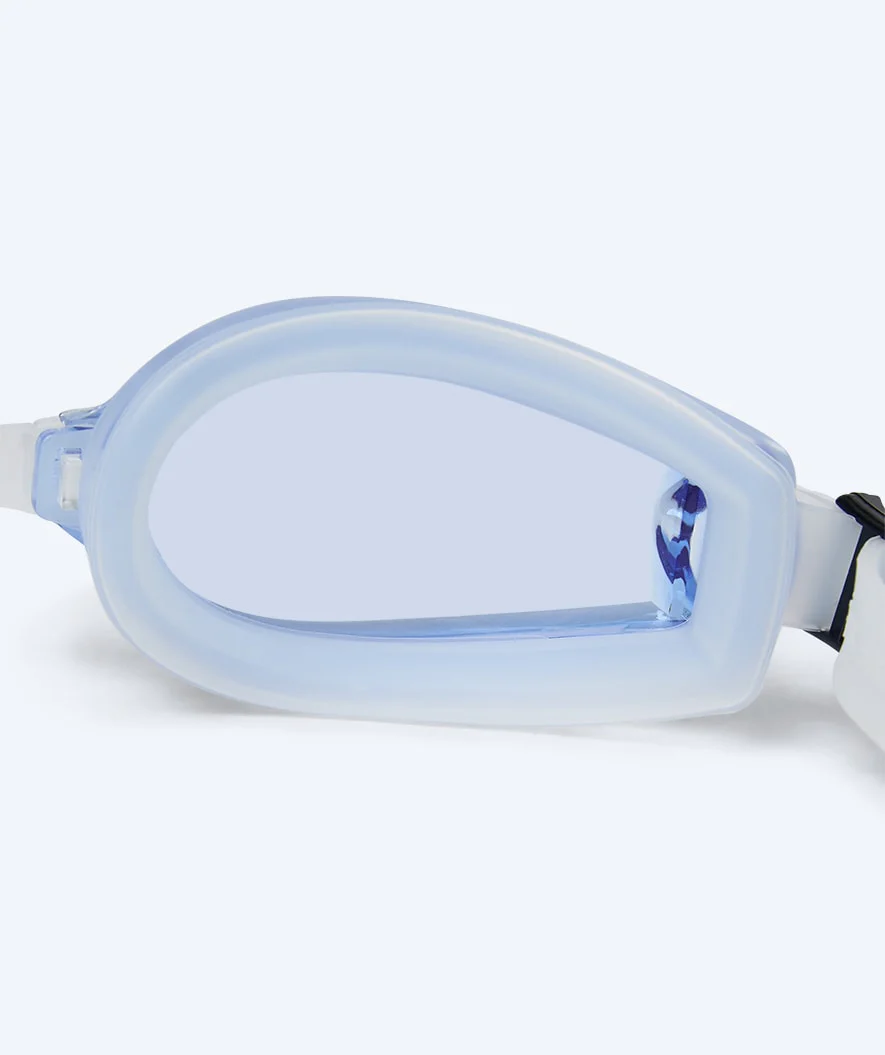 Watery nearsighted swimming goggles with prescription for adults - (-1.0) – (-8.0) - Clivia - Clear/blue - Image 11