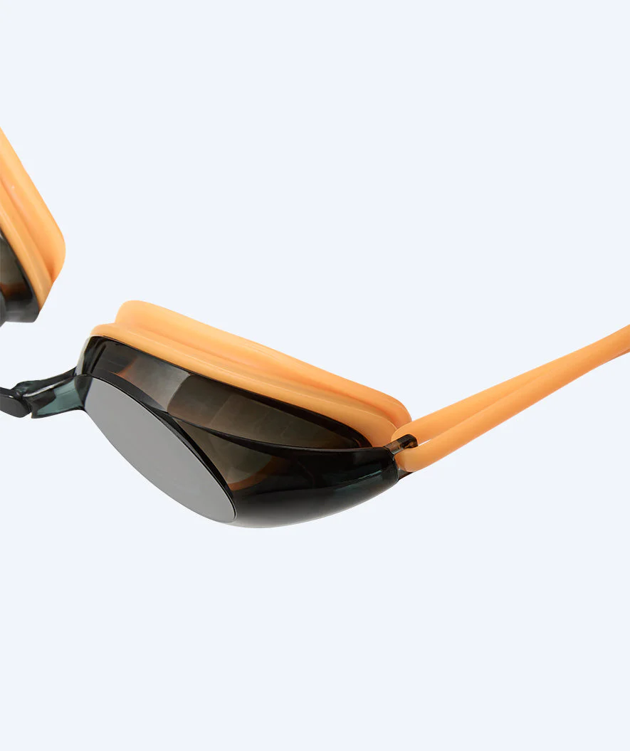 Watery farsighted swimming goggles with prescription for kids - (+2.5) – (+3.5) - Catch - Orange (Smoke lens) - Image 4