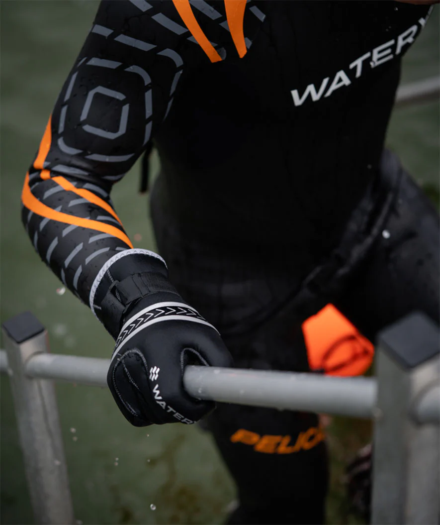 Watery neoprene gloves - Reptile (3mm) - Black - Image 13