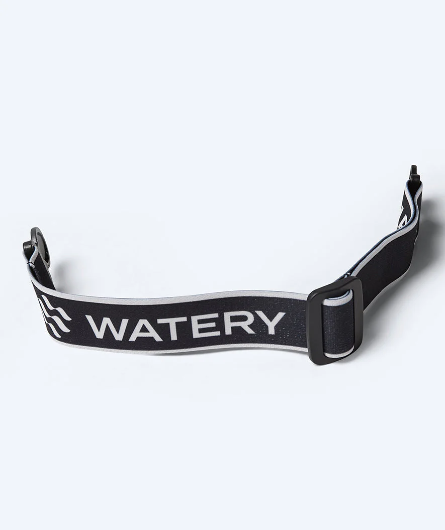 Watery elastic band for diving mask - Moana - Black