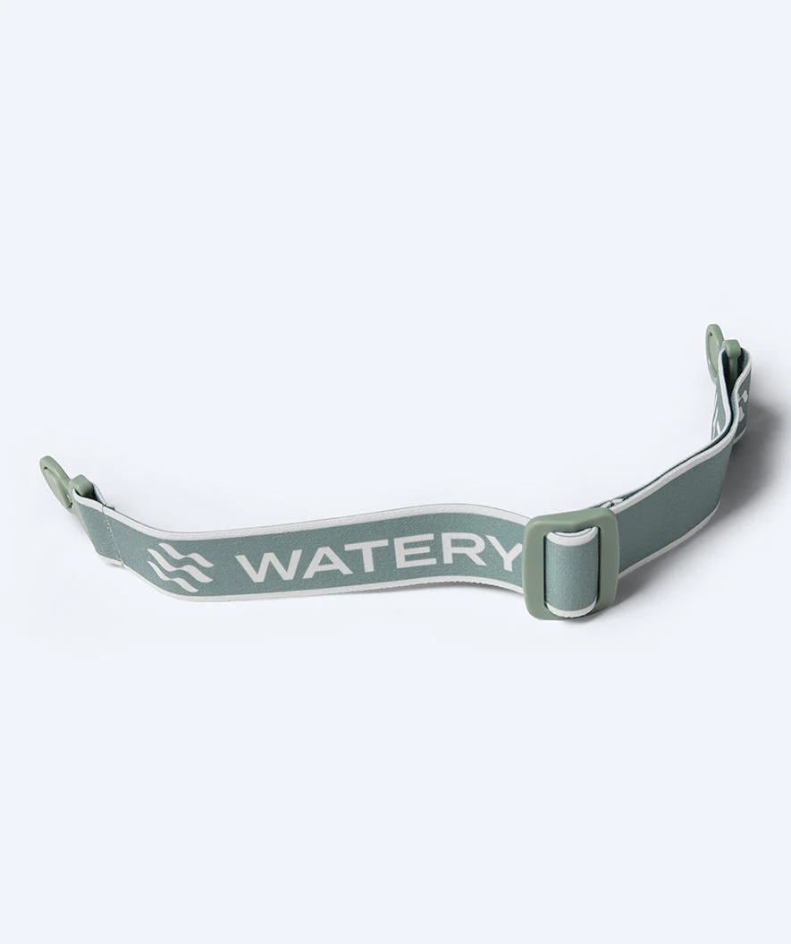 Watery elastic band for diving mask - Moana - Green