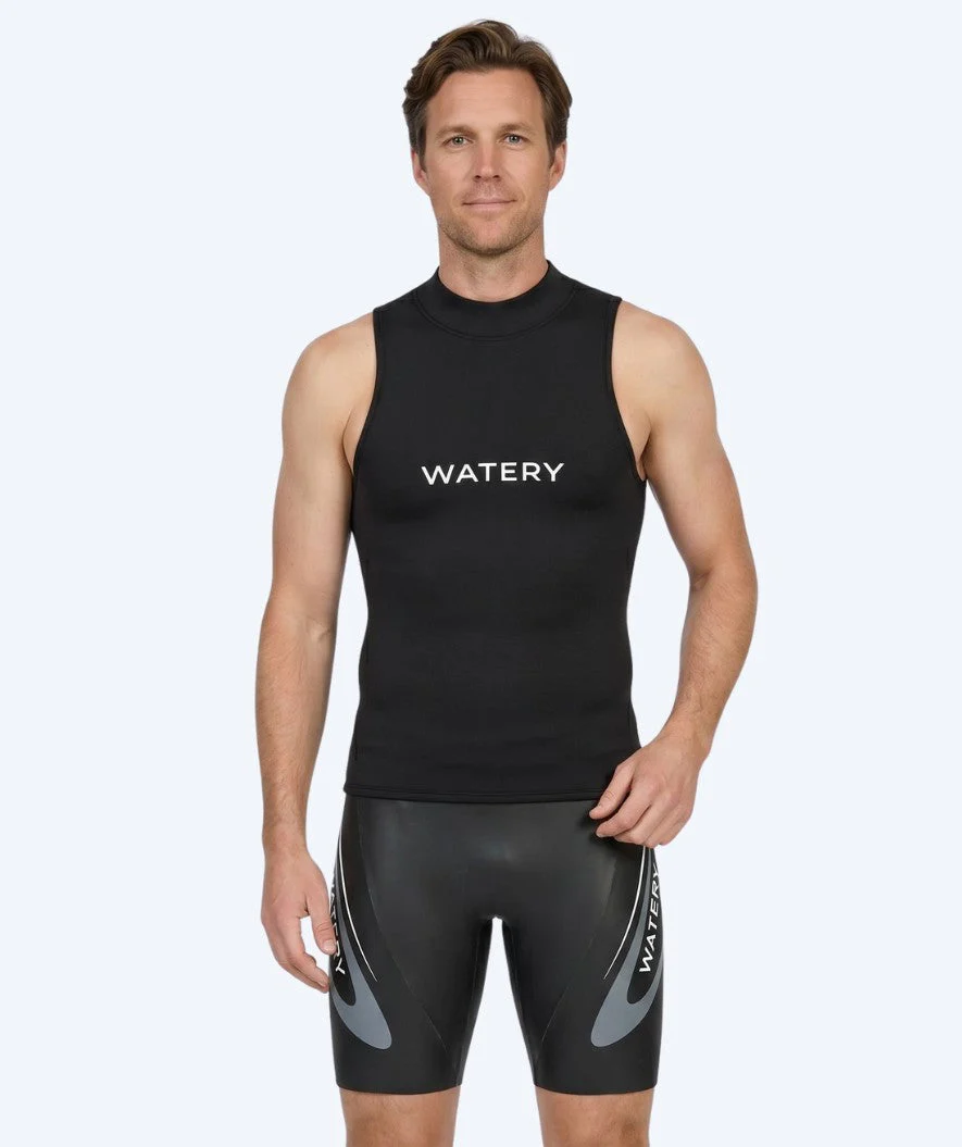 Watery neopren vest for men - Winterize - Black