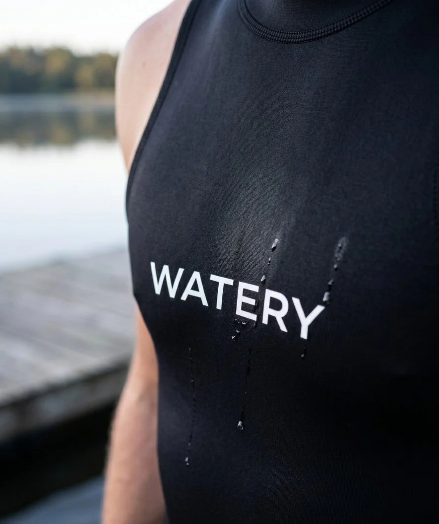 Watery neopren vest for men - Winterize - Black - Image 5