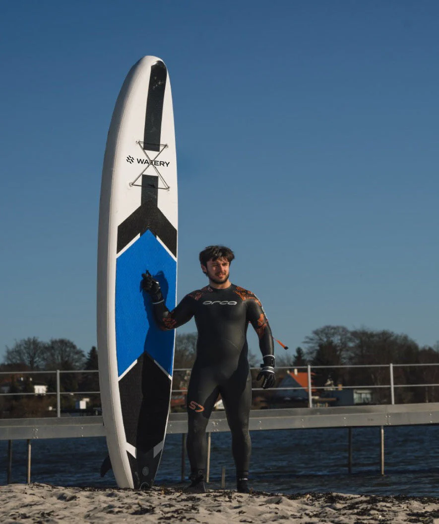 Watery paddleboard - Global 10'6 SUP - Red - Image 39