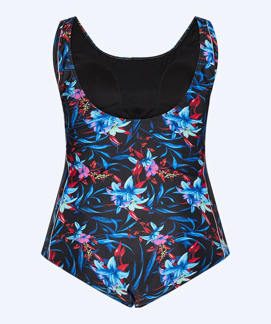 Watery swimsuit in plus size for women - Marilla - Arvia Blue - Image 5