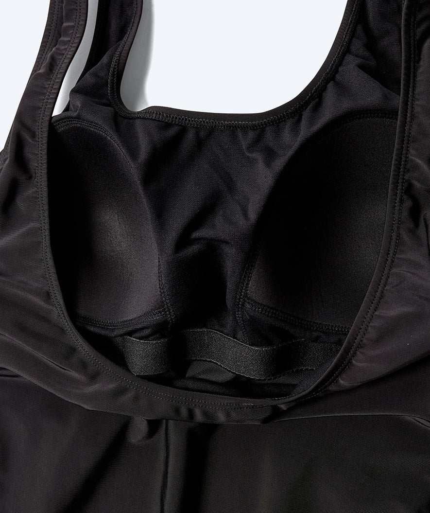 Watery swimsuit in plus size for women - Marilla - Black - Image 6