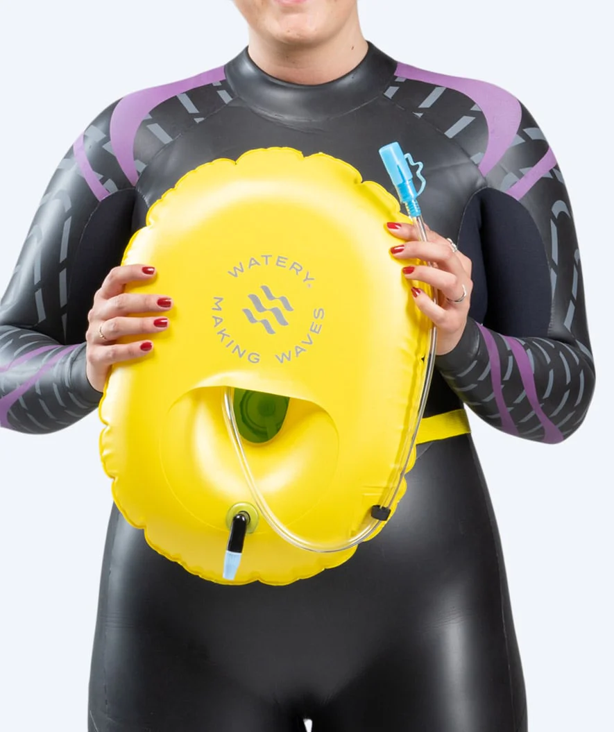 Watery swim buoy - Hydration Pro - Yellow - Image 5