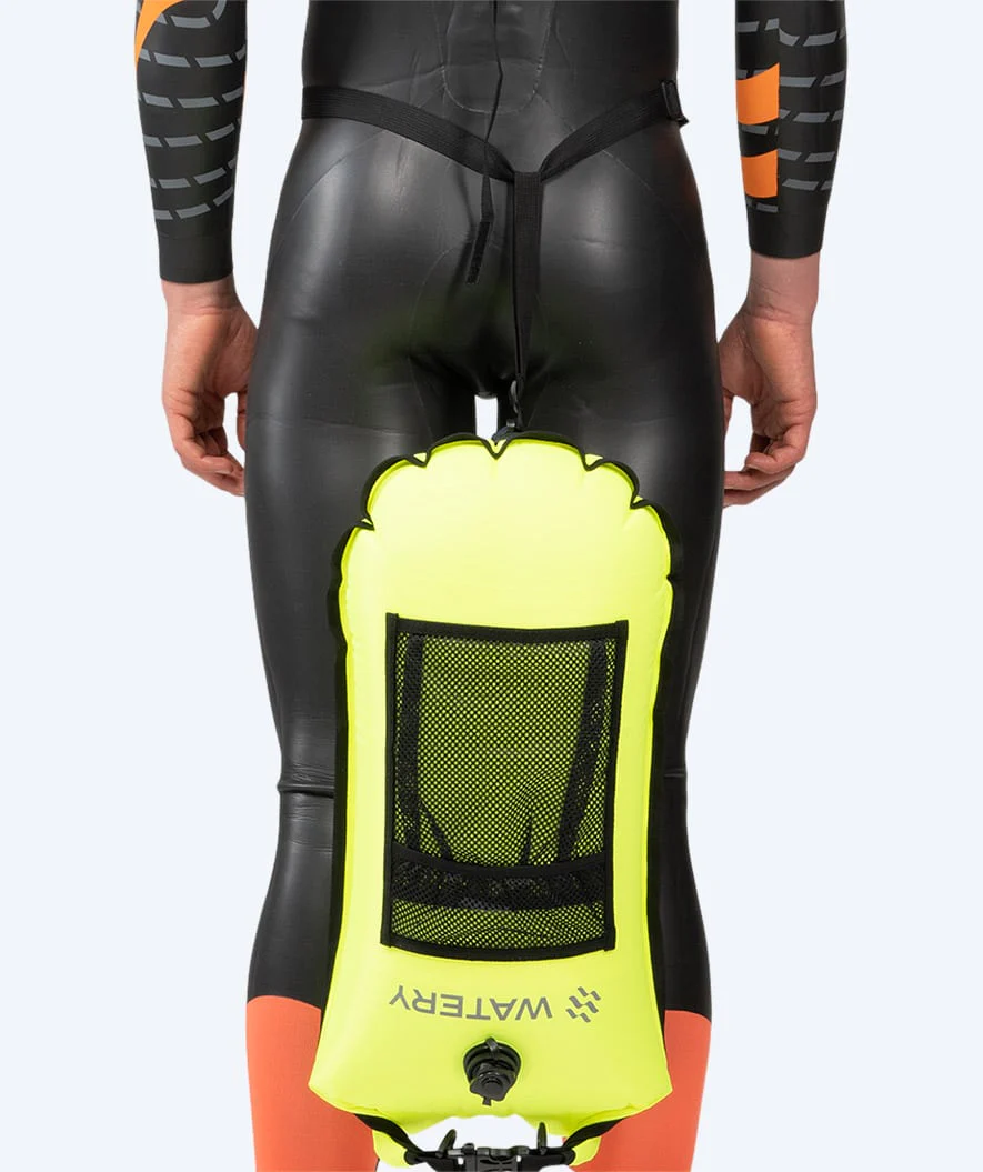Watery swim buoy - Pro 28L - Fluo Yellow - Image 3