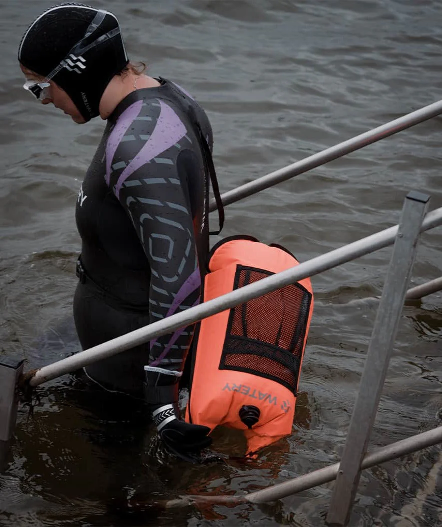 Watery swim buoy - Pro 28L - Fluo Yellow - Image 4