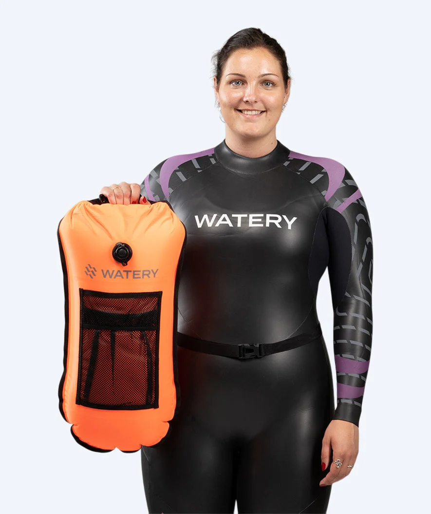 Watery swim buoy - Pro 28L - Orange - Image 5