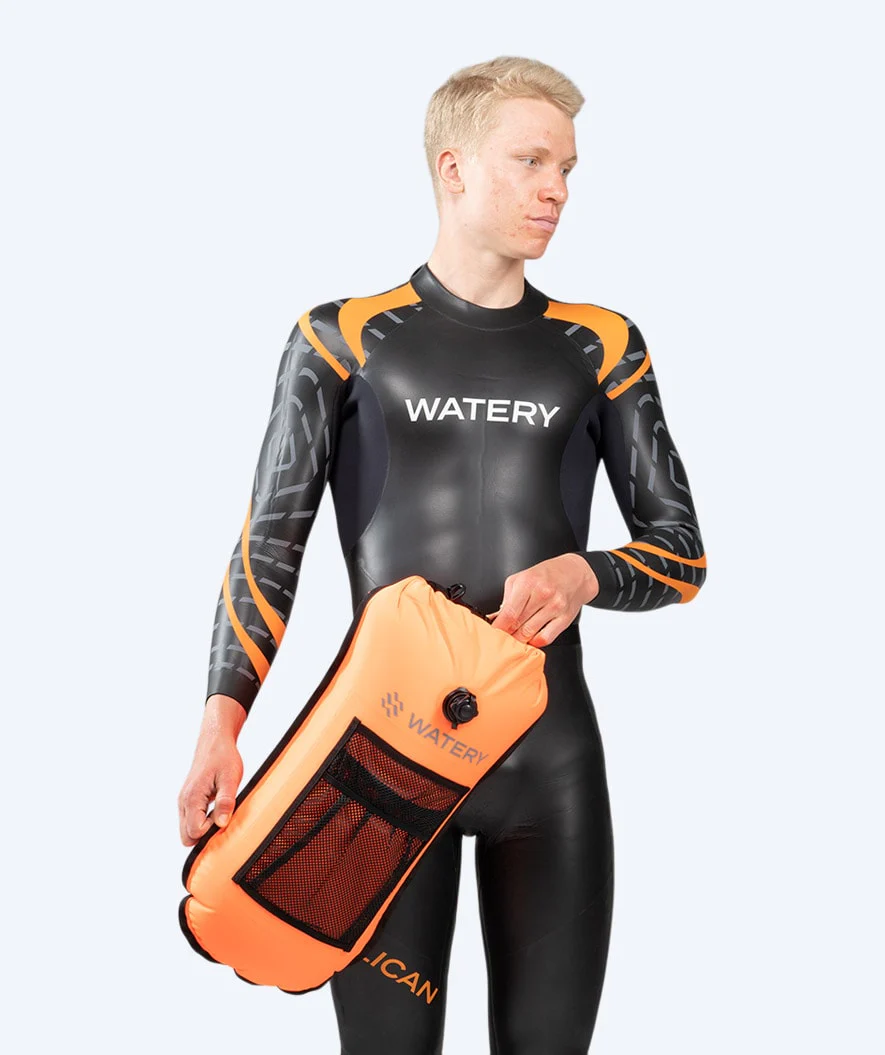 Watery swim buoy - Pro 28L - Orange - Image 7
