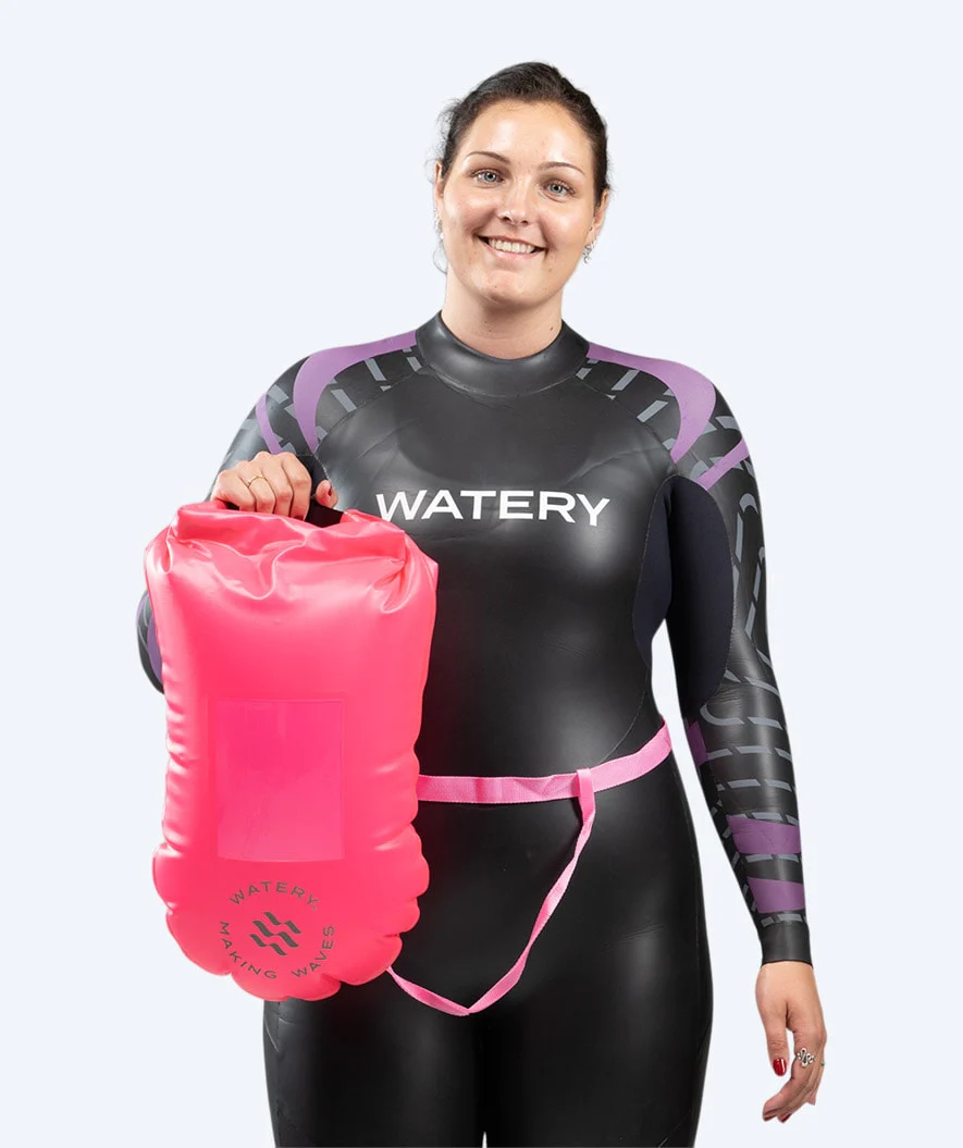 Watery swim buoy - Window PVC 28L - Pink - Image 3