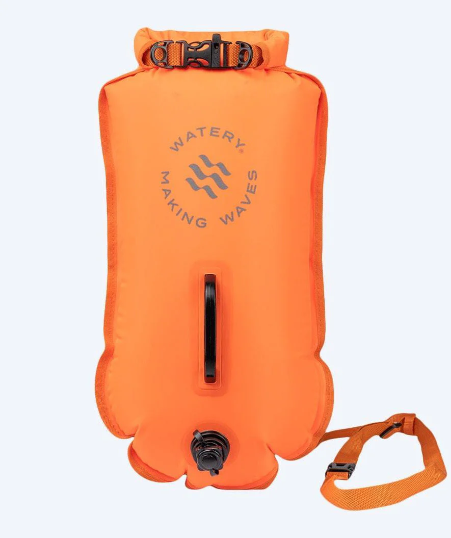 Watery sea bag - Swim Buoy & Dry Bag 28L - Orange