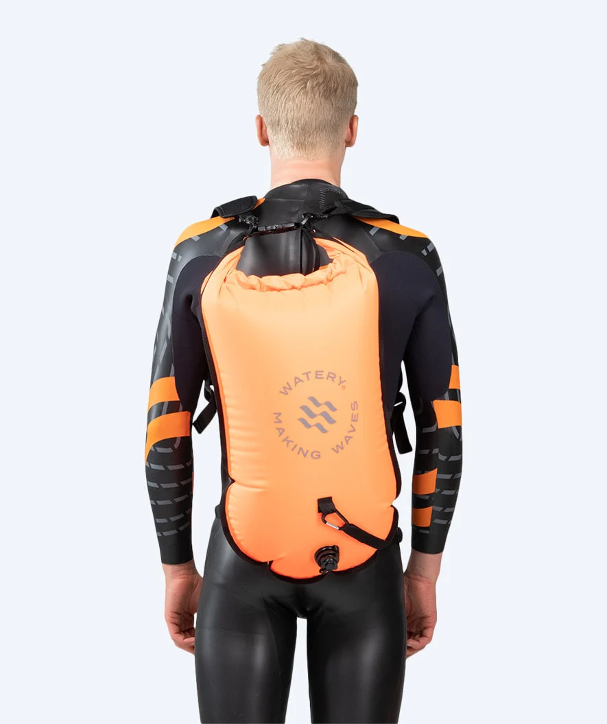 Watery sea bag - Swim&Run 35L - Orange - Image 5