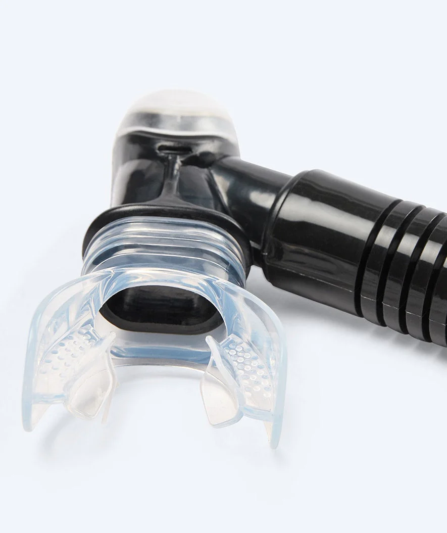 Watery semi-dry snorkel for adults - Hudson - Black - Image 3