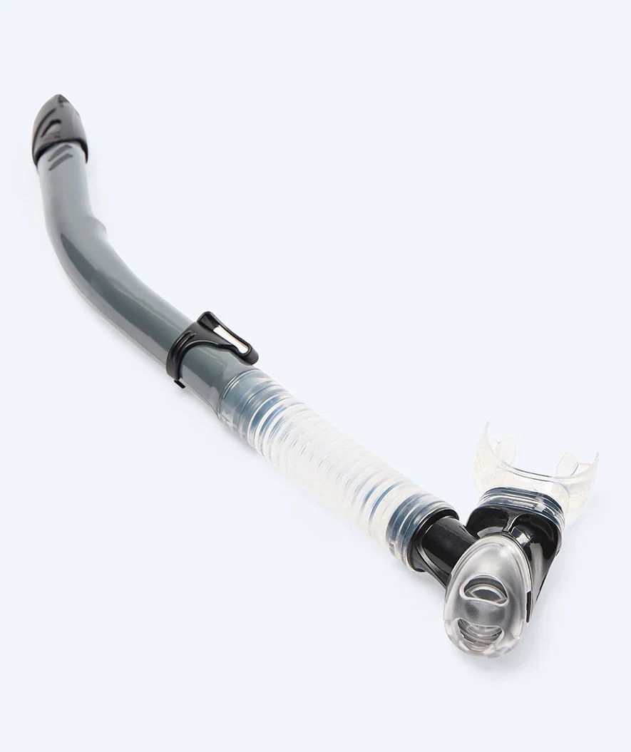 Watery semi-dry snorkel for adults - Hudson - Grey - Image 2