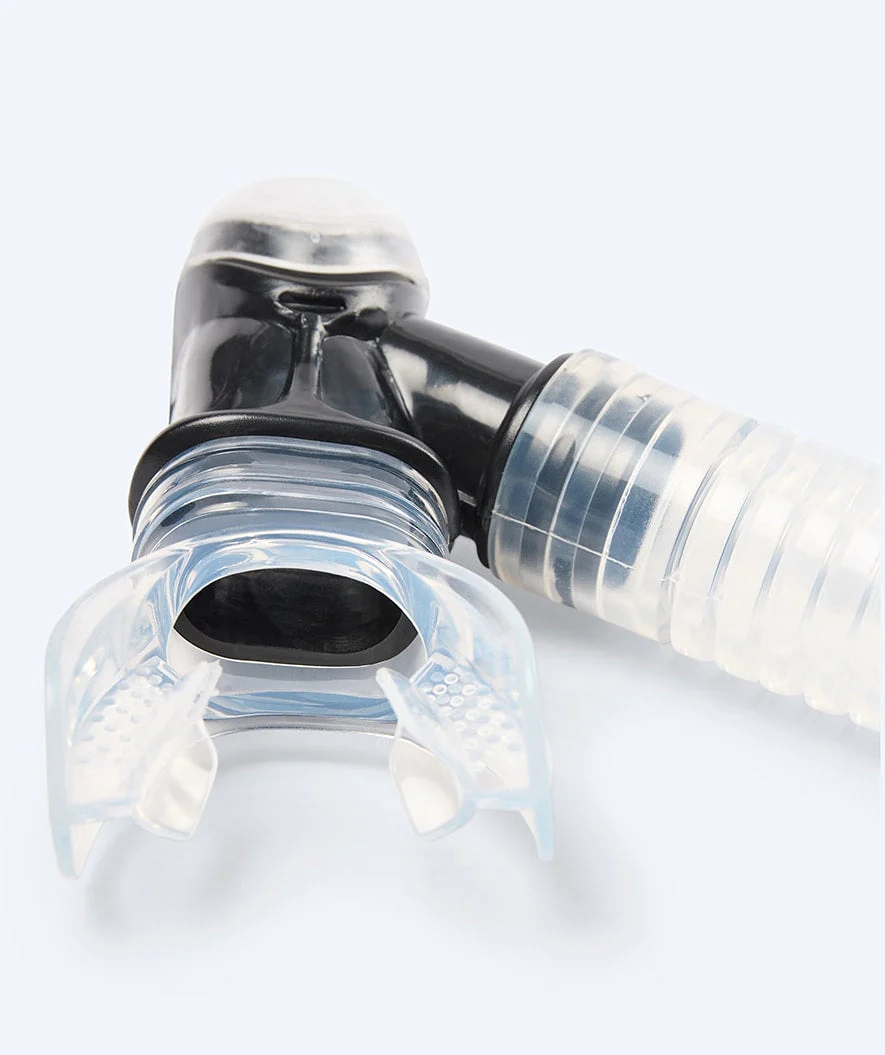 Watery semi-dry snorkel for adults - Hudson - Grey - Image 3