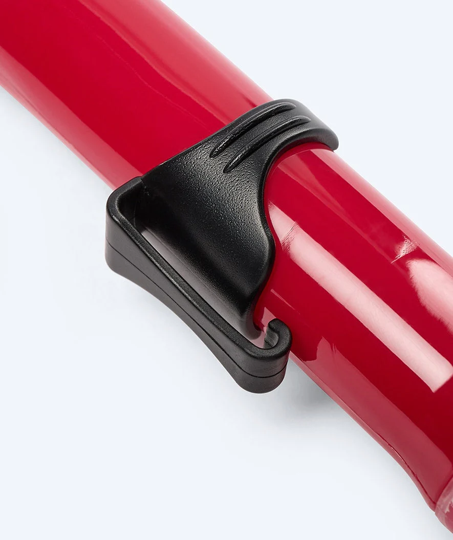 Watery semi-dry snorkel for adults - Hudson - Red - Image 4