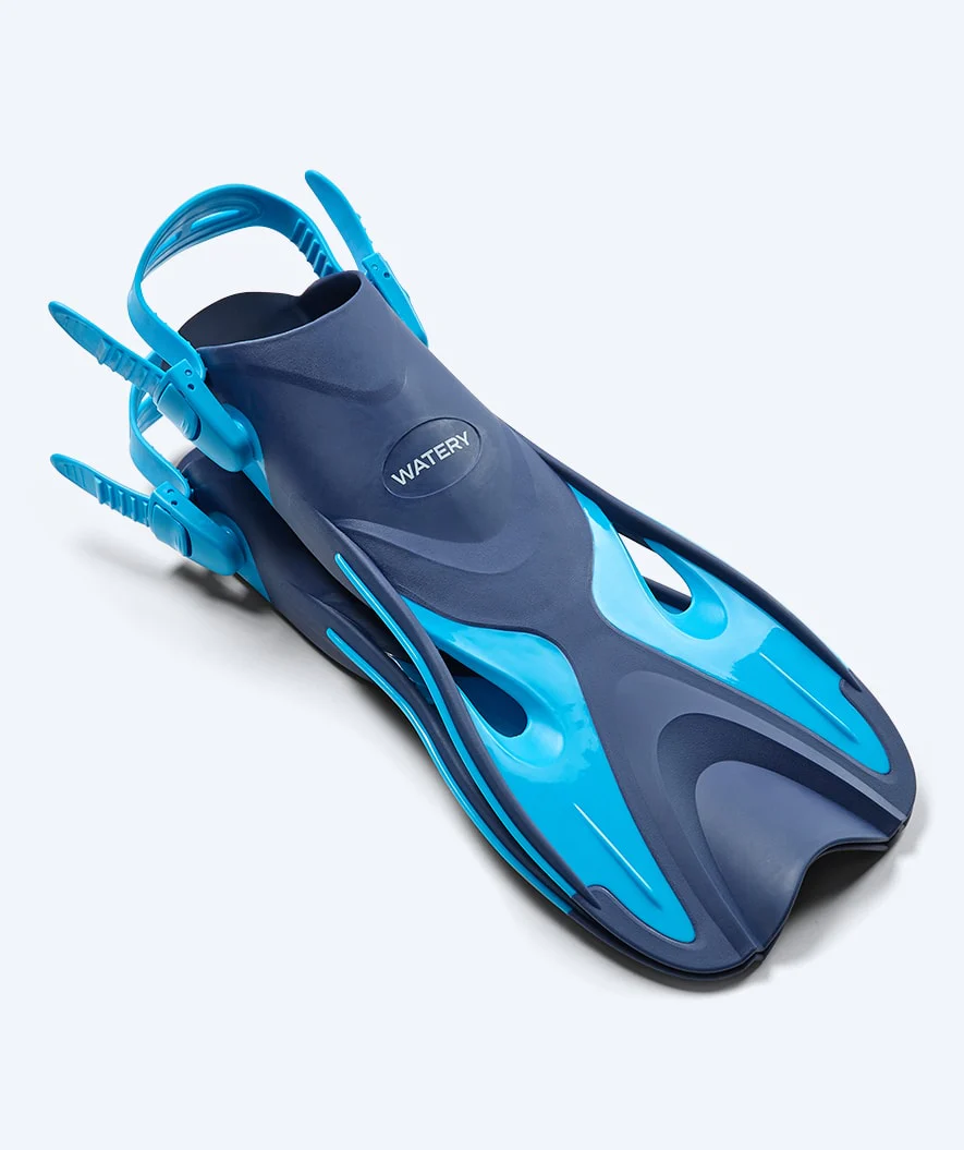 Watery short swim fins - Fisher - Blue - Image 9