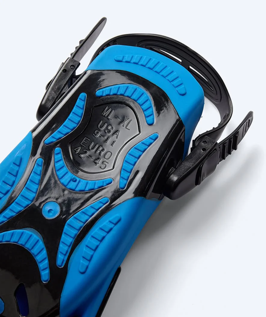 Watery short swim fins - Fisher - Blue/black - Image 8