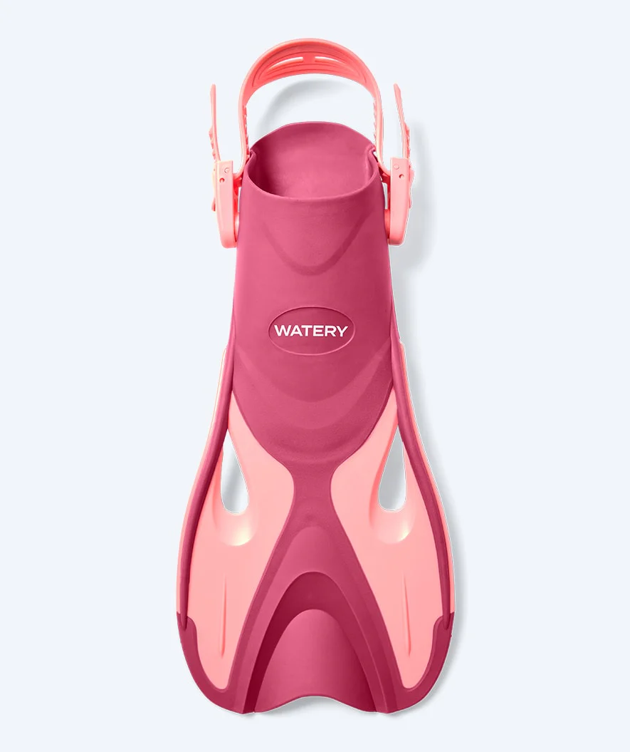 Watery short swim fins - Fisher - Pink - Image 2