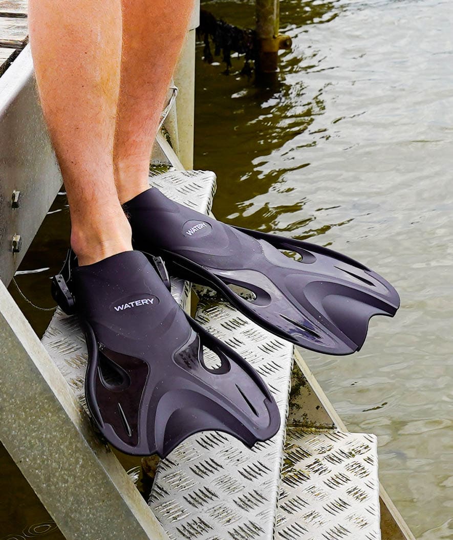 Watery short swim fins - Fisher - Pink - Image 6