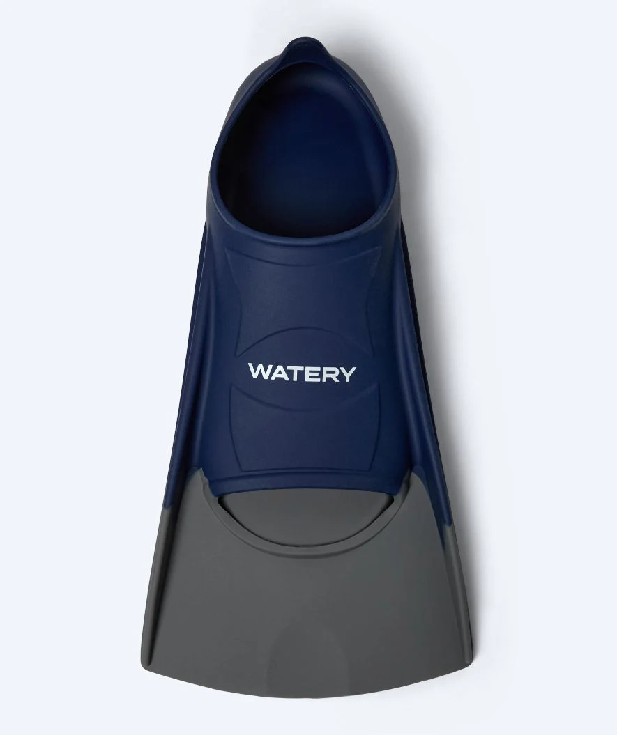 Watery short swim fins - Shimmer - Dark blue - Image 3