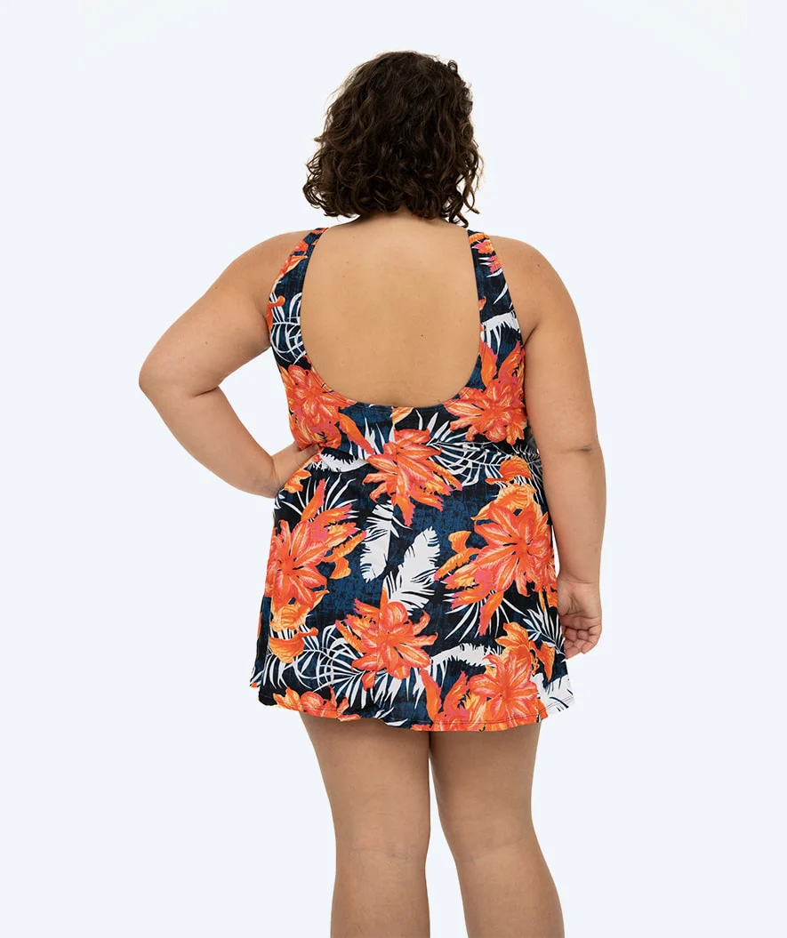 Watery swimsuit with skirt for women - Laguna - Arvin Orange - Image 2
