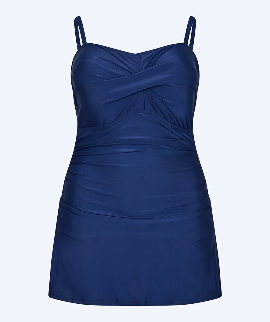 Watery swimsuit with skirt for women - Lana - Dark blue - Image 4