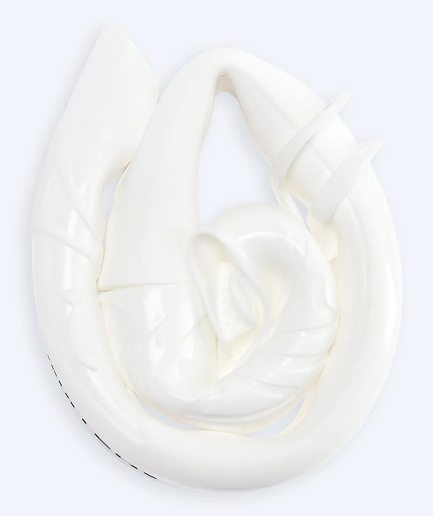 Watery snorkel for adults (from 12 years) - Cliff - White - Image 6