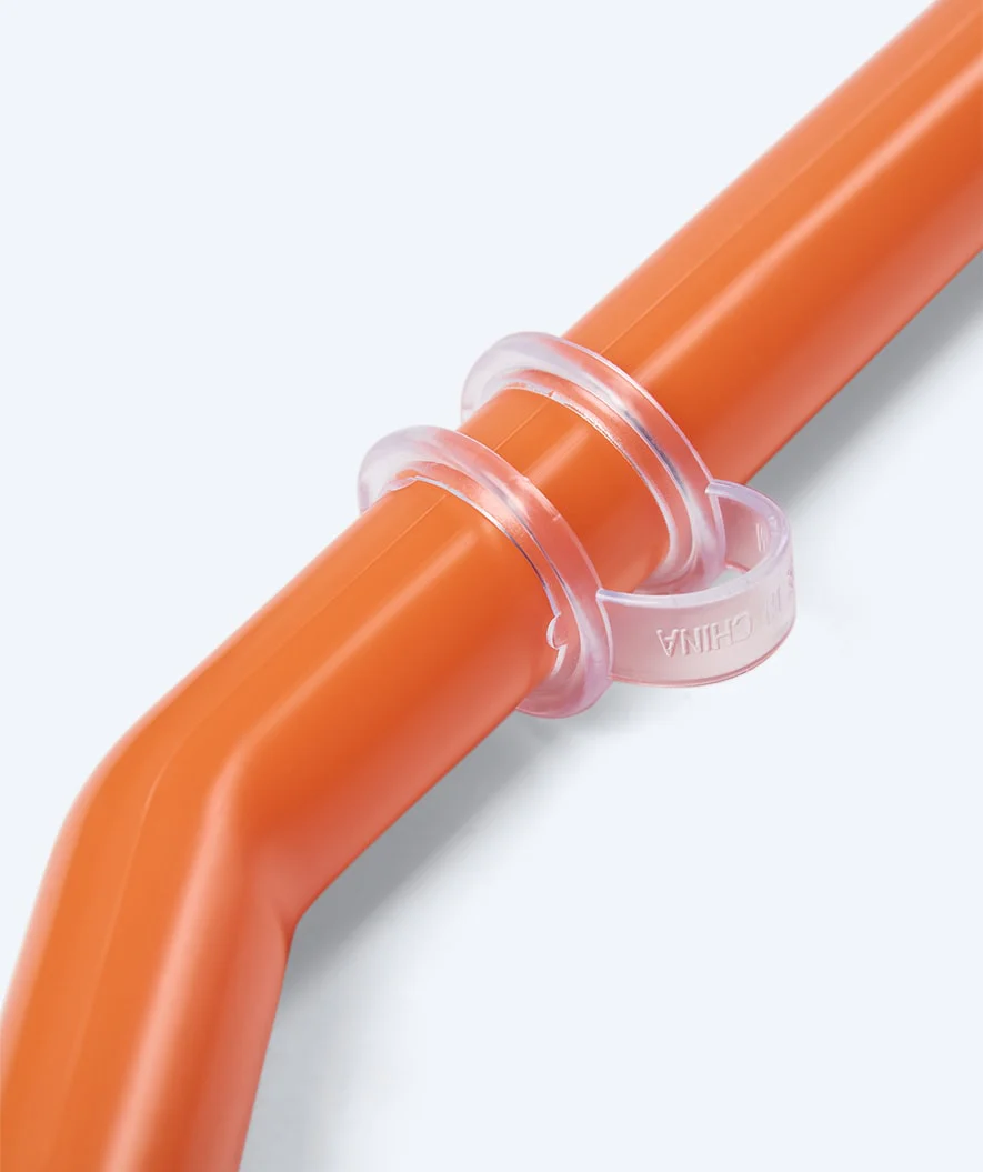 Watery snorkel for kids (4-10) - Pulina - Blue/orange - Image 4